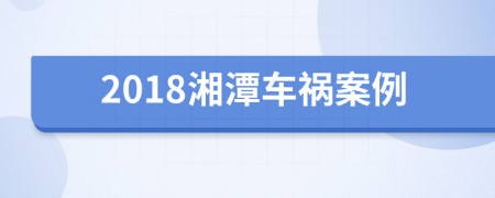 2018湘潭车祸案例