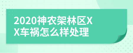 2020神农架林区XX车祸怎么样处理