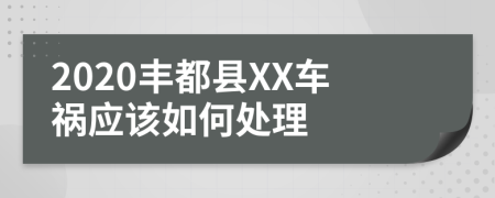 2020丰都县XX车祸应该如何处理