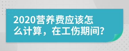 2020营养费应该怎么计算，在工伤期间？