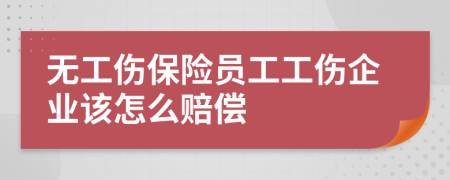 无工伤保险员工工伤企业该怎么赔偿