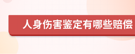 人身伤害鉴定有哪些赔偿