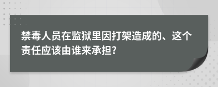 禁毒人员在监狱里因打架造成的、这个责任应该由谁来承担?