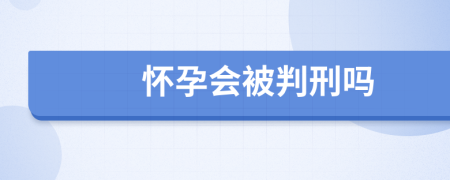 怀孕会被判刑吗