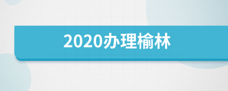 2020办理榆林
