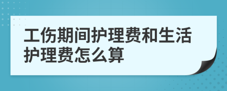 工伤期间护理费和生活护理费怎么算