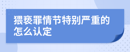 猥亵罪情节特别严重的怎么认定