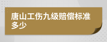 唐山工伤九级赔偿标准多少