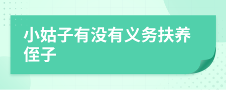 小姑子有没有义务扶养侄子