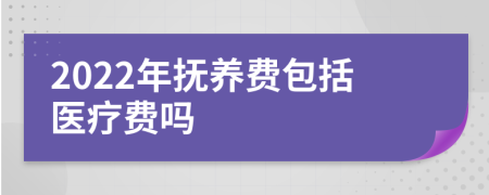 2022年抚养费包括医疗费吗