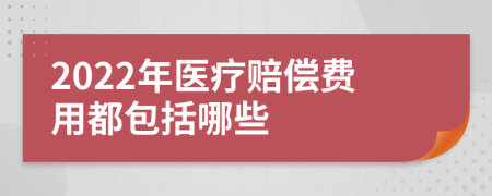 2022年医疗赔偿费用都包括哪些
