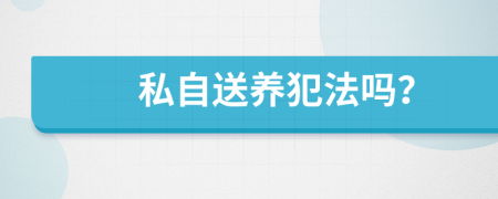 私自送养犯法吗？