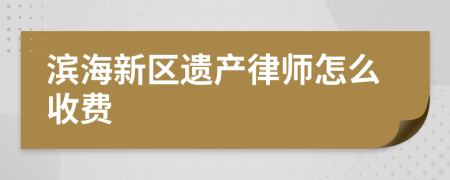 滨海新区遗产律师怎么收费