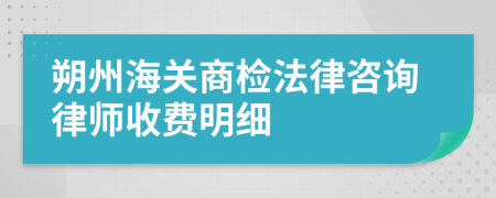 朔州海关商检法律咨询律师收费明细