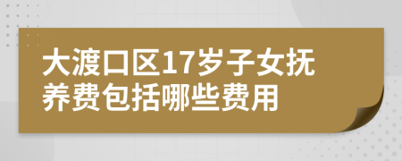 大渡口区17岁子女抚养费包括哪些费用