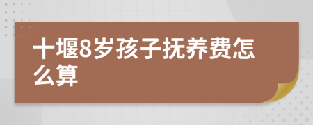 十堰8岁孩子抚养费怎么算