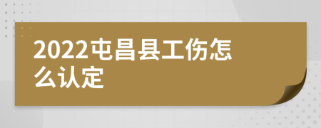 2022屯昌县工伤怎么认定