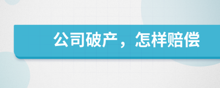 公司破产，怎样赔偿