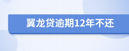 翼龙贷逾期12年不还