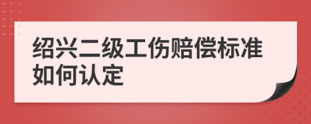 绍兴二级工伤赔偿标准如何认定