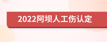 2022阿坝人工伤认定