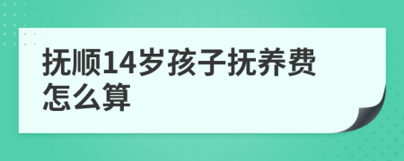 抚顺14岁孩子抚养费怎么算