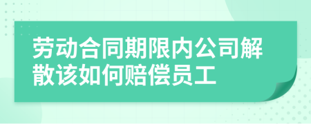 劳动合同期限内公司解散该如何赔偿员工