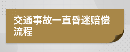 交通事故一直昏迷赔偿流程