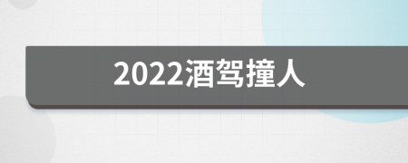 2022酒驾撞人