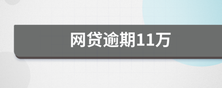 网贷逾期11万