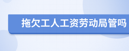 拖欠工人工资劳动局管吗