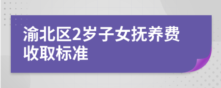 渝北区2岁子女抚养费收取标准