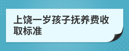 上饶一岁孩子抚养费收取标准