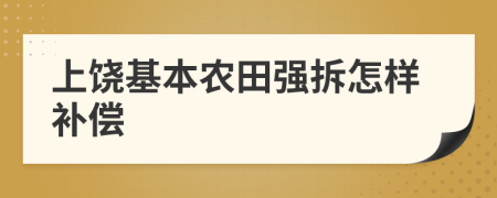 上饶基本农田强拆怎样补偿