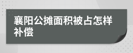 襄阳公摊面积被占怎样补偿