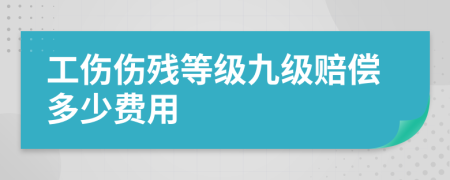 工伤伤残等级九级赔偿多少费用