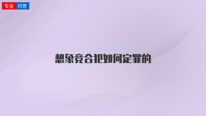 想象竞合犯如何定罪的