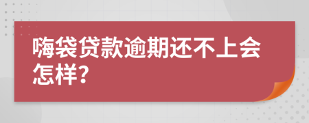 嗨袋贷款逾期还不上会怎样？