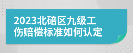 2023北碚区九级工伤赔偿标准如何认定