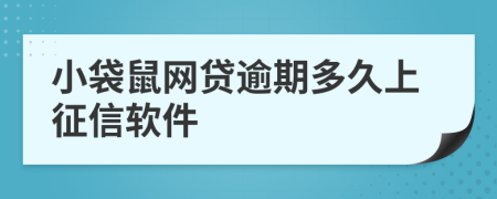 小袋鼠网贷逾期多久上征信软件