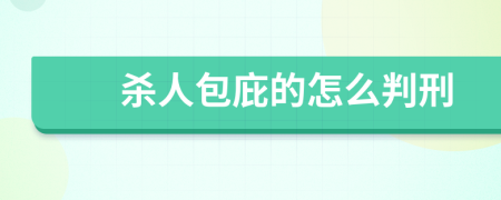 杀人包庇的怎么判刑