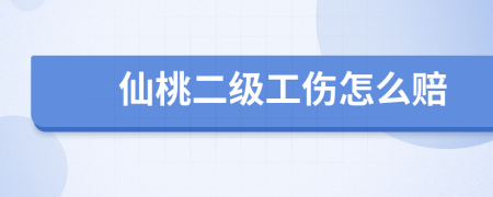 仙桃二级工伤怎么赔