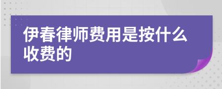 伊春律师费用是按什么收费的