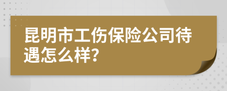 昆明市工伤保险公司待遇怎么样？