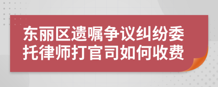 东丽区遗嘱争议纠纷委托律师打官司如何收费