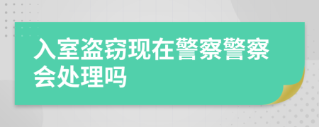 入室盗窃现在警察警察会处理吗